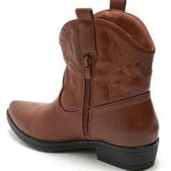 SHOES Faya Dame cowboystøvle 9591A - Camel Online