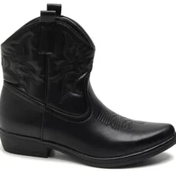 SHOES Faya Dame cowboystøvle 9591A - Black