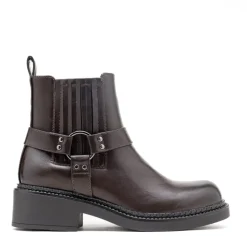 SHOES Finja dame støvler 68352 - Brown Outlet