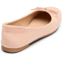SHOES Florence dame ballerina sko DS-1A18 - Pink