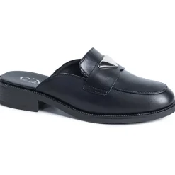 SHOES Gaia dame loafers 68231 - Black Sale