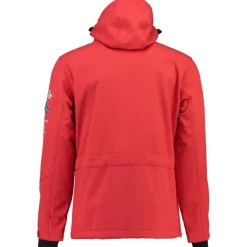 Geographical Norway Herre Anorak Softshell Jakke Tuilding - Red Best