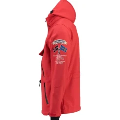 Geographical Norway Herre Anorak Softshell Jakke Tuilding - Red Best