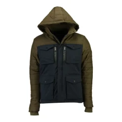 Geographical Norway Herre Vinterjakke DEHALO - Kaki/Navy New