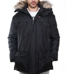 Geographical Norway Herre Vinterjakke Active - Black Online