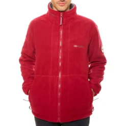 Geographical Norway Georaphical Norway Mænd Fleece Trøje Korleon - Red Discount