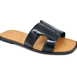 SHOES Georgine dame sandaler DM461 - Black Discount