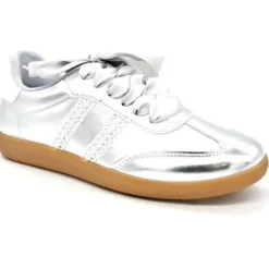 SHOES Gloria dame sneakers A-110 - Silver Best
