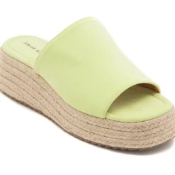 SHOES Hailey plateau sandaler 5937 - lemon New