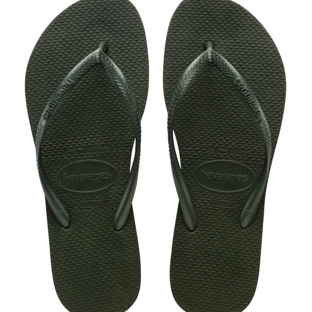 HAVAIANAS Slippers Slim 4000030 - Olive Green Best