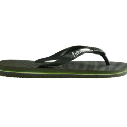 HAVAIANAS Slippers Unisex Brazil Logo 4110850 - Green Olive4896 Online