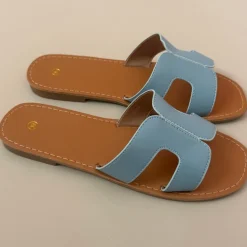 SHOES Havanna dame sandaler M65B - Light blue Hot