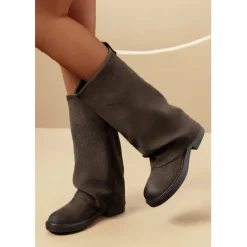 SHOES Henriette dame støvler 68358 - Brown Clearance