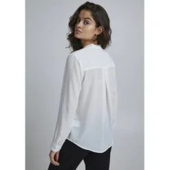 ICHI dame bluse IHCELLANI - Cloud Dancer