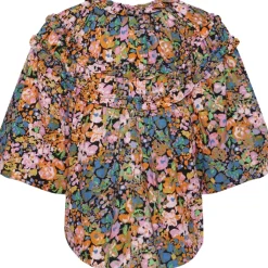 ICHI dame bluse IHJINDY - Pink multi flower Hot