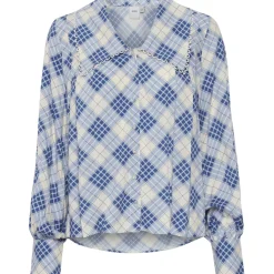 ICHI dame bluse IHKISSY - True Blue Best