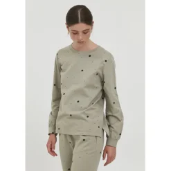 ICHI dame bluse IHSTELLA - Vetiver Clearance