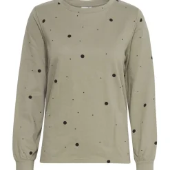 ICHI dame bluse IHSTELLA - Vetiver Clearance