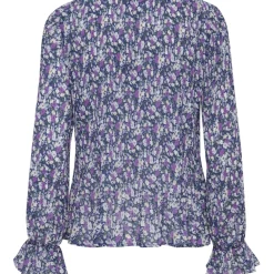 ICHI dame bluse IXPATRICA - Total eclipse Hot