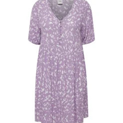 ICHI dame kjole IHMARRAKECH - Lavender Mist New
