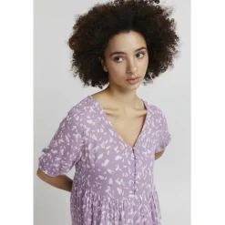 ICHI dame kjole IHMARRAKECH - Lavender Mist New