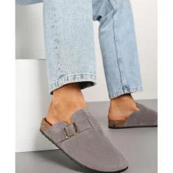 SHOES Isabella dame sandaler DM405 - Grey Clearance