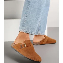 SHOES Isabella dame sandaler DM405 - Camel Best