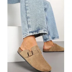 SHOES Isabella dame sandaler DM405 - Kaki Discount