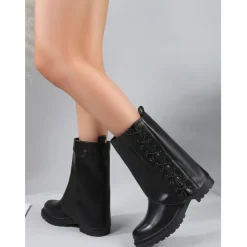 SHOES Jane dame støvler YL205-1 - Black Online