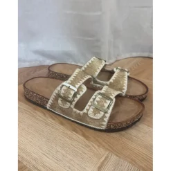 SHOES Jasmin dame sandaler WD301 - Camel Hot