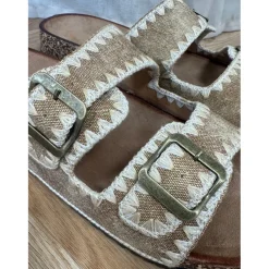 SHOES Jasmin dame sandaler WD301 - Camel Hot