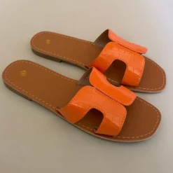 SHOES Jennifer dame sandaler TH9P-7 - Orange Best