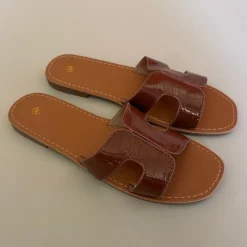 SHOES Jennifer dame sandaler TH9P-7 - Camel Clearance