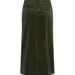 Jewelly dame nederdel JW772-1 - Kaki Outlet