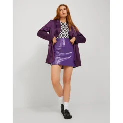 JJXX dame nederdel JXROWE - Purple Pennant Shiny Best