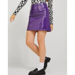 JJXX dame nederdel JXROWE - Purple Pennant Shiny Best