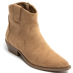 SHOES Jolene dame cowboystøvler 9690A - Camel Best