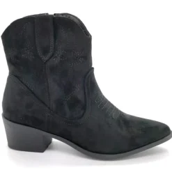 SHOES Jolly dame cowboystøvler 9988-1 - Black Outlet