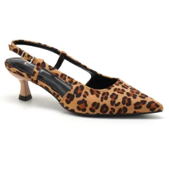 SHOES Judith dame stiletter 8273 - Leopard Outlet