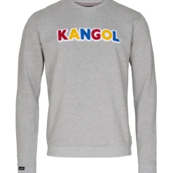 Kangol Sweatshirt Herre QuestCrew - Grey Discount