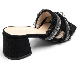 SHOES Karo dame sko 7220 - Black