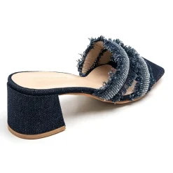 SHOES Karo dame sko 7220 - DK blue Discount