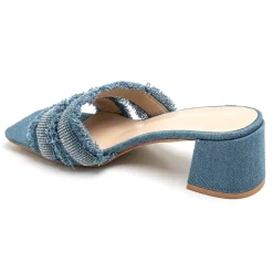 SHOES Karo dame sko 7220 - L-blue Hot