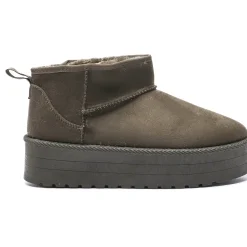 SHOES Kaya dame bamsestøvle 6431 - Green