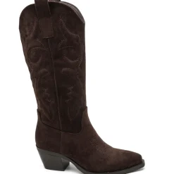 SHOES Lara dame støvler 7689A - Brown Hot