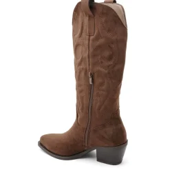 SHOES Lara dame støvler 7689A - Olive Clearance