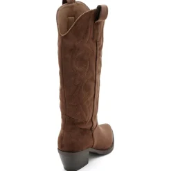 SHOES Lara dame støvler 7689A - Olive Clearance