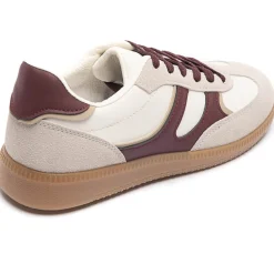 SHOES Laura dame sneakers 7589 - Wine Clearance