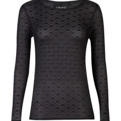 Liberté dame bluse 21345 - BLACK SMALL BIG HEARTS