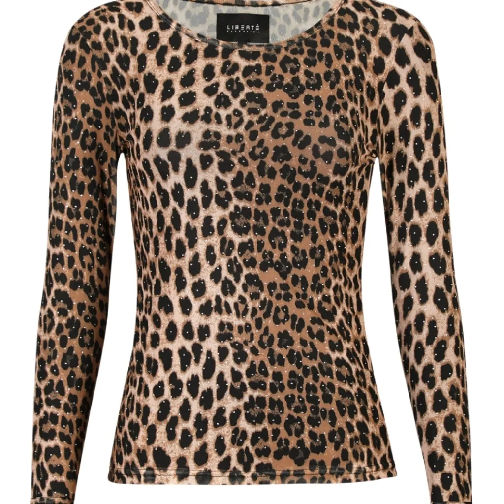 Liberté LIBERTÉ dame bluse MESH - LUX LEO DIAMOND DOT New